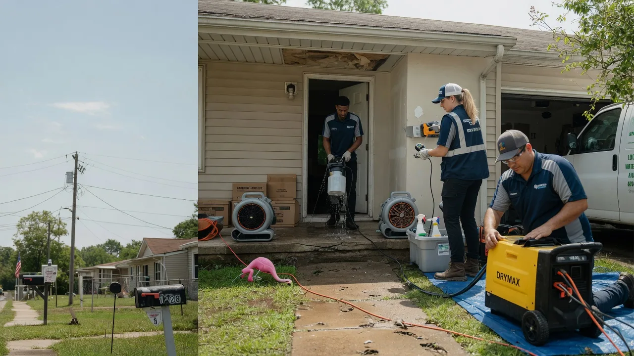 Storm Damage Water Removal in Rochester, PA near me